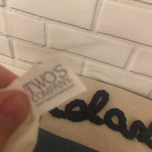 Sailors Rope Idiom Canvas Cosmetic Pouch - Picture 4 of 4